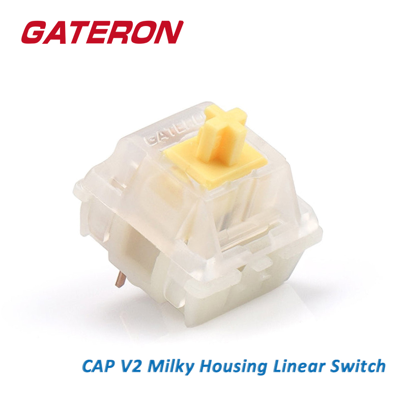 GATERON CAP молочно-желтая лин – обзор и цена Gaming Accessories Aesthetic
