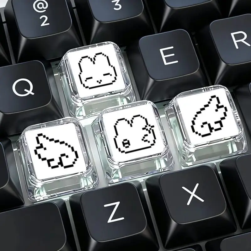 Набор из 4 милых колпачков для – обзор и цена Gaming Accessories Aesthetic
