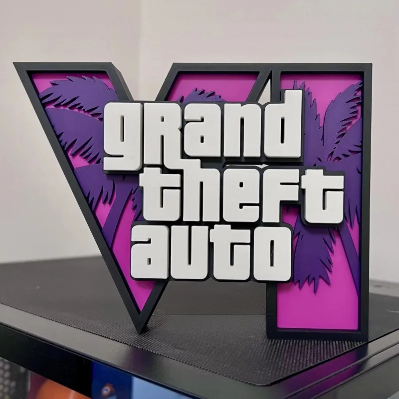 3D-подставка с логотипом GTA 6 – обзор и цена Accessories For Your Gaming Room